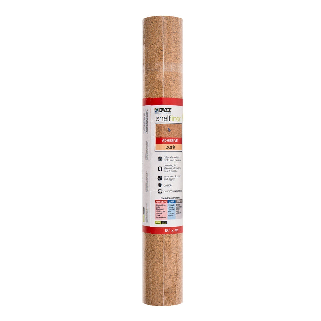 Adhesive Shelf Liner - Cork